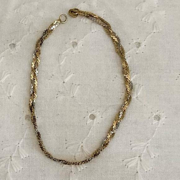 14k gold chain bracelet Jewelry - Tri Colored 14k gold bracelet
